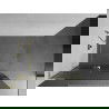 Mexen Kioto+ L sprchový panel so stĺpikom Walk-in 120 x 200 cm, priesvitné, zlaté - 800-120-123-50-09