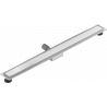 Mexen Flat MGW odtokový žľab 100 cm, biele sklo - 1027100-15