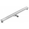 Mexen Flat MGW odtokový žľab 100 cm, biele sklo - 1027100-15