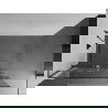 Mexen Kioto+ L sprchová stena s poličkou Walk-in 100 x 200 cm, biely vzor, gun metal - 800-100-123-95-85