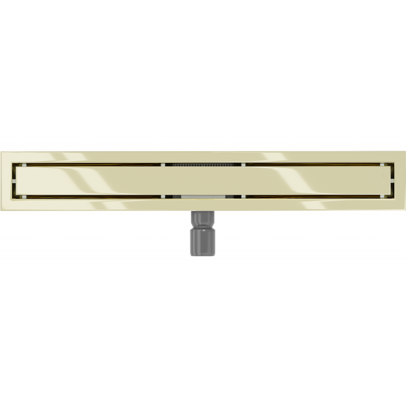 Mexen Flat M13 líniový odtok 2v1 50 cm, zlatý - 1510050-15