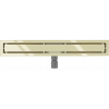 Mexen Flat M13 odtokový žľab 2 v 1 50 cm, zlatá - 1510050-15