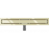 Mexen Flat M13 lineárny odtok 2v1 70 cm, zlatý - 1510070-15
