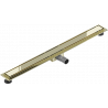 Mexen Flat M13 lineárny odtok 2v1 80 cm, zlatý - 1510080-15