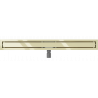 Mexen Flat M13 odtokový žľab 2 v 1 80 cm, zlatá - 1510080-15