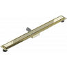 Mexen Flat M13 lineárny odtok 2v1 90 cm, zlatý - 1510090-15