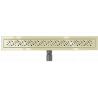 Mexen Flat M12 odtokový žľab 60 cm, zlatá - 1521060-15