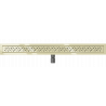 Mexen Flat M12 lineárny odtok 90 cm, zlatý - 1521090-15