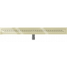 Mexen Flat M18 odtokový žľab 80 cm, zlatá - 1523080-15