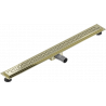 Mexen Flat M15 lineárny odtok 90 cm, zlatý - 1524090-15