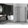 Mexen Kioto sprchová stena Walk-in 140 x 80 cm, priehľadná, chróm - 800-140-202-01-00-080