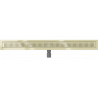 Mexen Flat M08 lineárny odtok 90 cm, zlatý - 1525090-15
