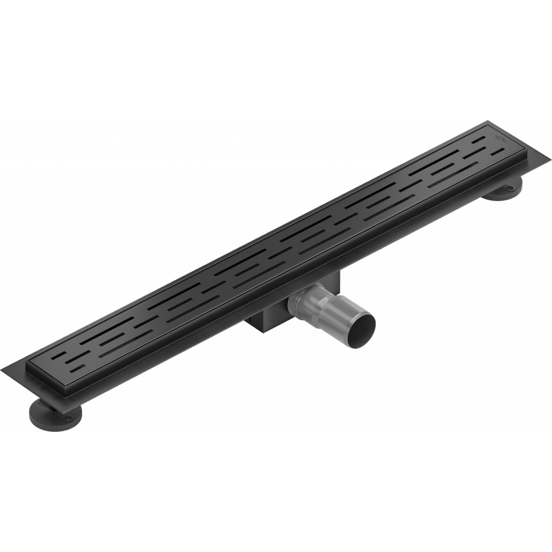 Mexen Flat M01 lineárny odtok 60 cm, čierny - 1720060-15