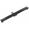 Mexen Flat M12 lineárny odtok 80 cm, čierny - 1721080-15