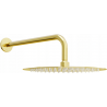 Mexen Slim sprchová hlavica 30 cm s ramienkom na sprchu, zlatá - 79230211-50