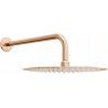 Mexen Slim hlavová sprcha 30 cm s ramienkom sprchy, ružové zlato - 79230211-60