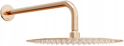 Mexen Slim hlavová sprcha 30 cm s ramienkom sprchy, ružové zlato - 79230211-60