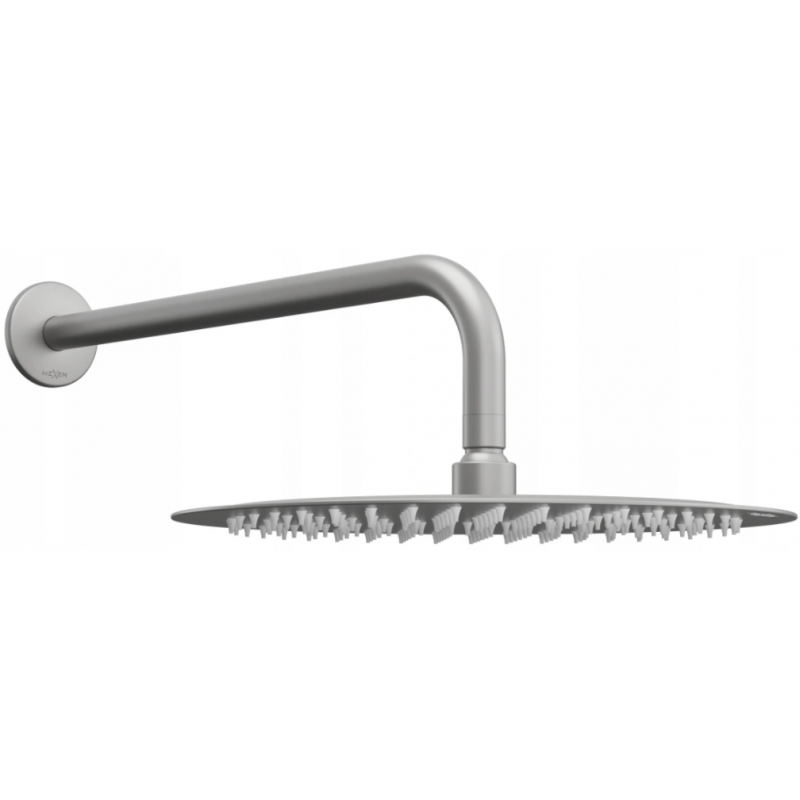 Mexen Slim dažďová hlavica 30 cm s ramennou sprchou, grafit - 79230211-66