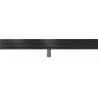 Mexen Flat M18 odtokový žľab 100 cm, čierna - 1723100-15