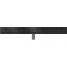 Mexen Flat M15 odtokový žľab 100 cm, čierna - 1724100-15