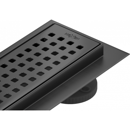 Mexen Flat M08 odtokový žľab 70 cm, čierna - 1725070-15