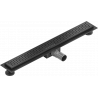 Mexen Flat M08 odtokový žľab 70 cm, čierna - 1725070-15