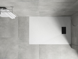 Mexen Hugo panel pre sprchovú vaničku, čierny - 42910070