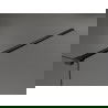 Mexen Kioto sprchová stena 70 x 200 cm, transparentnéné/čierny vzor 8 mm, čierna - 800-070-101-70-78