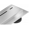 Mexen Flat 360° M03 otočný lineárny odtok 80 cm, inox - 1022080-40
