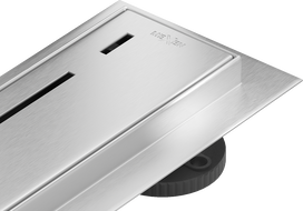 Mexen Flat 360° M03 rotačný lineárny odtok 90 cm, inox - 1022090-40