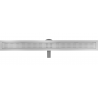 Mexen Flat 360° M08 odtokový žľab otočný 80 cm, chrómová - 1025080-40