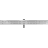 Mexen Flat 360° M08 otočný líniový odtok 80 cm, inox - 1025080-40