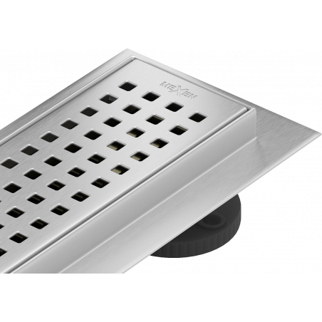Mexen Flat 360° M08 otočný líniový odtok 90 cm, inox - 1025090-40