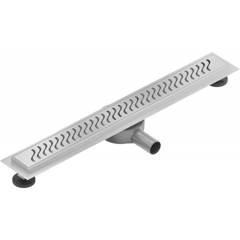 Mexen Flat 360° M09 otočný lineárny odtok 70 cm, inox - 1028070-40