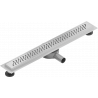 Mexen Flat 360° M09 otočný lineárny odtok 70 cm, inox - 1028070-40