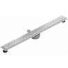 Mexen Flat 360° M12 rotačný líniový odtok 80 cm, inox - 1021080-40
