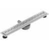 Mexen Flat 360° M22 lineárny odtok otočný 70 cm, inox - 1029070-40