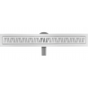 Mexen Flat 360° M22 lineárny odtok otočný 70 cm, inox - 1029070-40