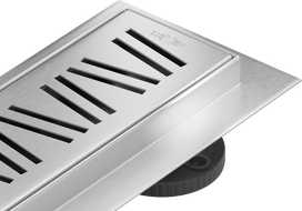 Mexen Flat 360° M22 otočný 80 cm lineárny odtok, inox - 1029080-40