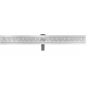 Mexen Flat 360° M22 otočný línkový odtok 90 cm, inox - 1029090-40