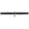 Mexen Flat 360° MGB odtokový žľab otočný 90 cm, čierne sklo - 1026090-40