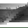 Mexen Kioto voľne stojaca sprchová stena 125 x 30 x 30 cm, transparentná, gun metal - 800-125-030-222-95-00-030