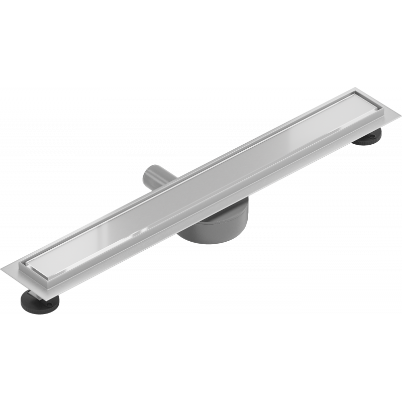 Mexen Flat 360° MGW lineárny rotačný odtok 60 cm, biele sklo - 1027060-40