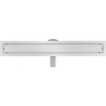 Mexen Flat 360° MGW rotačný lineárny odtok 70 cm, biele sklo - 1027070-40