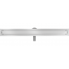 Mexen Flat 360° MGW odtokový žľab otočný 80 cm, biele sklo - 1027080-40