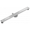 Mexen Flat 360° MGW odtokový žľab otočný 90 cm, biele sklo - 1027090-40