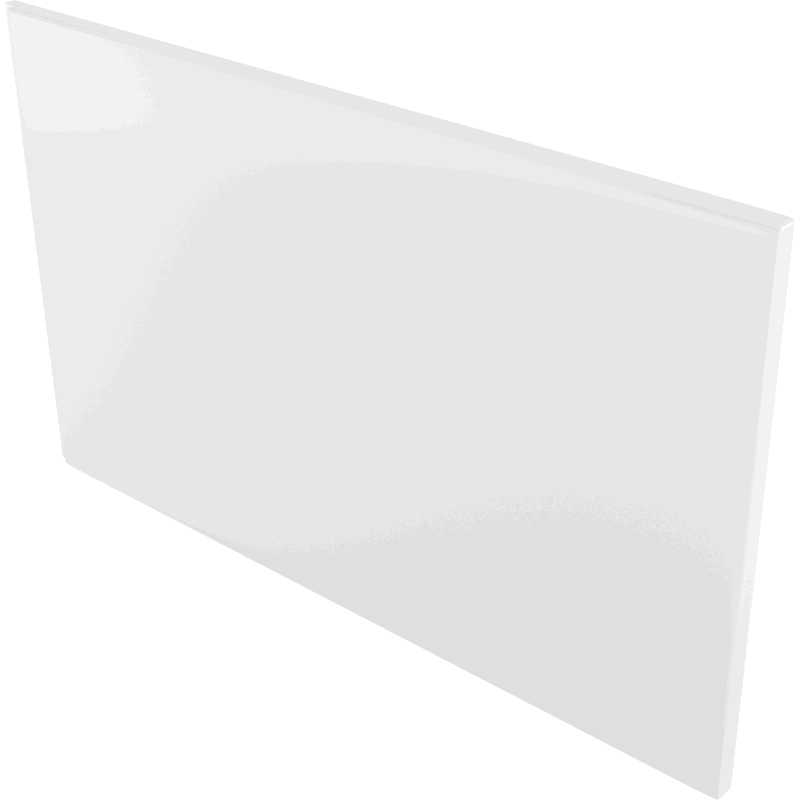 Mexen Uni bočný panel 80 cm do obdĺžnikovej vane, biely - 55099-080
