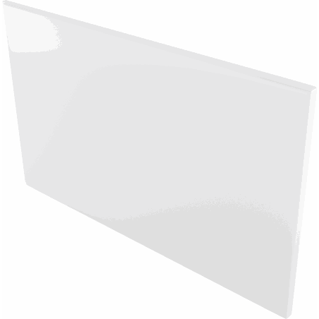 Mexen Uni-1 Bočný panel 80 cm pre obdĺžnikovú vaňu, biely - 55099-080