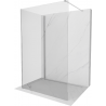 Mexen Kioto sprchová stěna Walk-in 125 x 110 cm, transparentná, chróm - 800-125-212-01-00-110