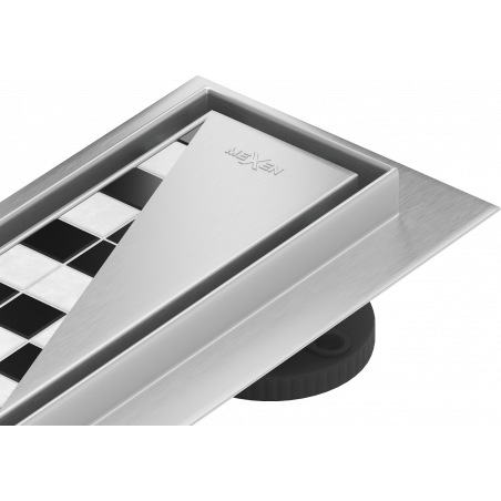 Mexen Flat M13 lineárny odtok 2v1 120 cm, inox - 1010120